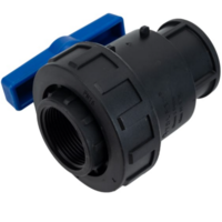 кран Шаровый компр. с ВР 1 1/4"- 1 1/4" Ду33